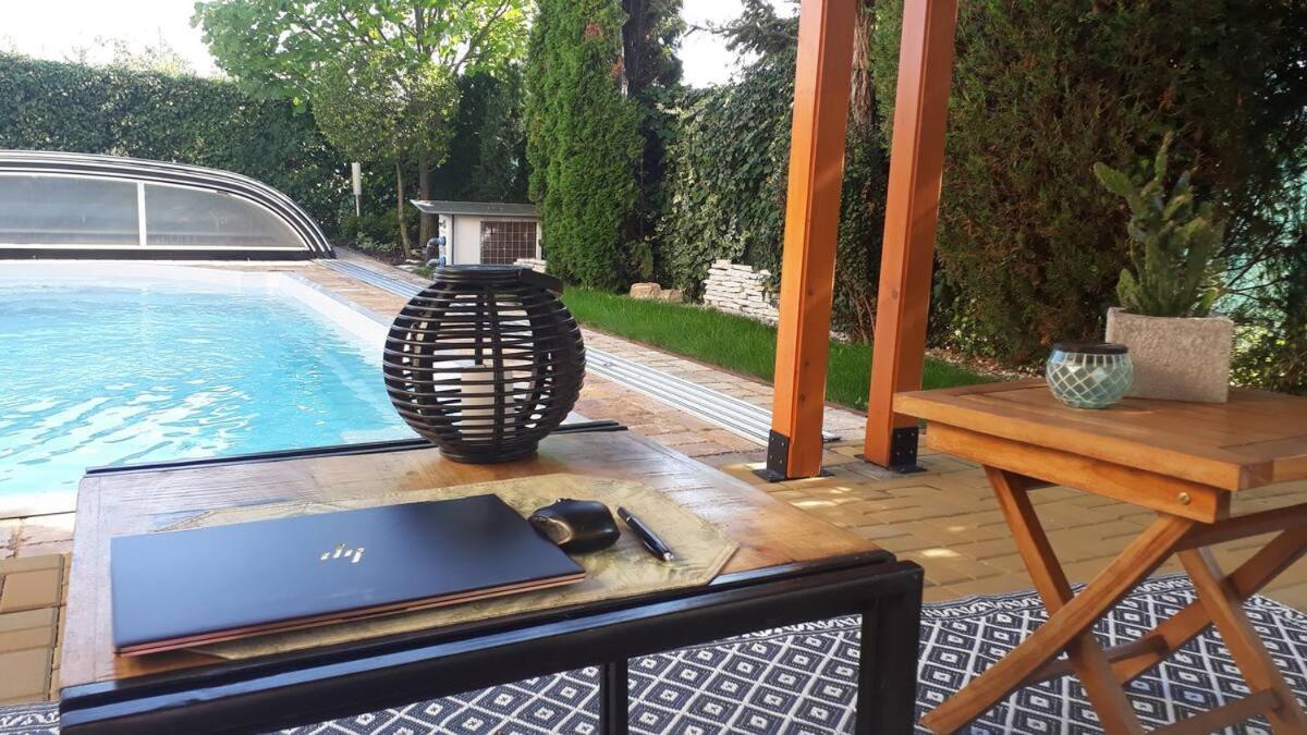 Canadian Style House With 3D Effect Pool Vinosady Kültér fotó